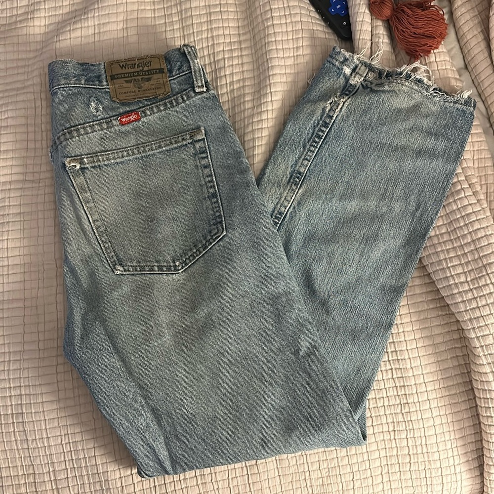 Vintage Distressed Wrangler Jeans